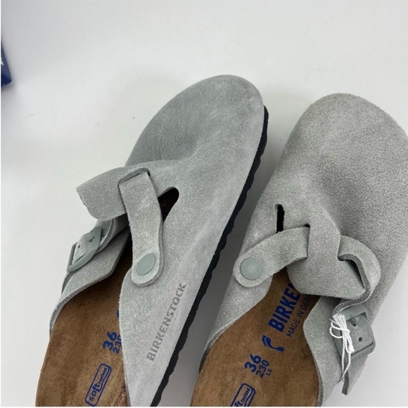 Birkenstock Boston Pure Sage Size 5 NEW - Picture 8 of 15